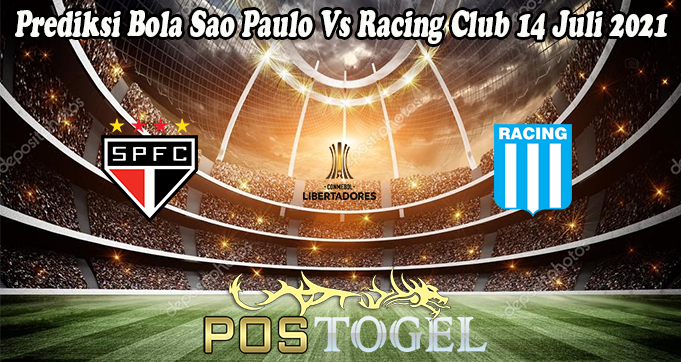 Prediksi Bola Sao Paulo Vs Racing Club 14 Juli 2021