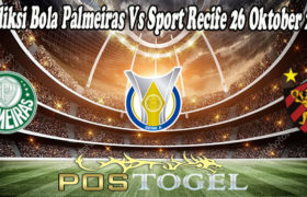 Prediksi Bola Palmeiras Vs Sport Recife 26 Oktober 2021