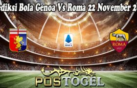 Prediksi Bola Genoa Vs Roma 22 November 2021