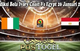 Prediksi Bola Ivory Coast Vs Egypt 26 Januari 2022