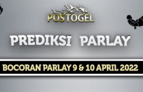 Prediksi Parlay Jitu 9 dan 10 April 2022