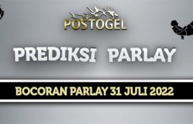 Prediksi Parlay Jitu 31 Juli 2022