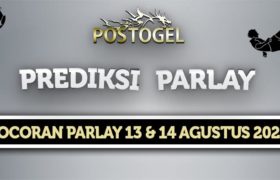 Prediksi Parlay Jitu 13 dan 14 Agustus 2022