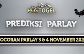 Prediksi Parlay Jitu 3 dan 4 November 2022