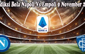 Prediksi Bola Napoli Vs Empoli 9 November 2022