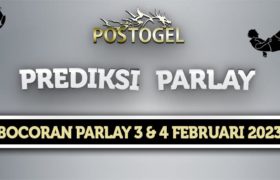 Prediksi Parlay Jitu 3 dan 4 Februari 2023