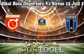 Prediksi Bola Degerfors Vs Sirius 15 Juli 2023