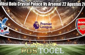 Prediksi Bola Crystal Palace Vs Arsenal 22 Agustus 2023