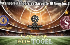 Prediksi Bola Rangers Vs Sarvette 10 Agustus 2023