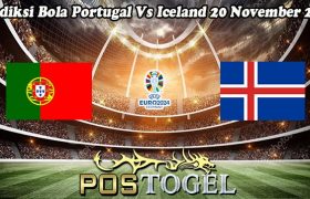 Prediksi Bola Portugal Vs Iceland 20 November 2023