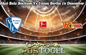 Prediksi Bola Bochum Vs Union Berlin 16 Desember 2023