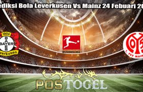 Prediksi Bola Leverkusen Vs Mainz 24 Febuari 2024