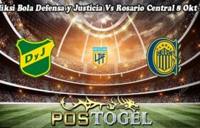 Prediksi Bola Defensa y Justicia Vs Rosario Central 8 Okt 2024