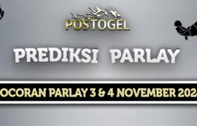 Prediksi Parlay Jitu 3 dan 4 November 2024