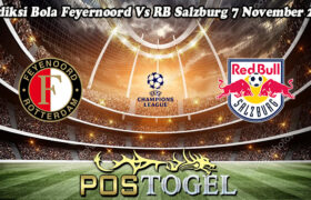 Prediksi Bola Feyernoord Vs RB Salzburg 7 November 2024